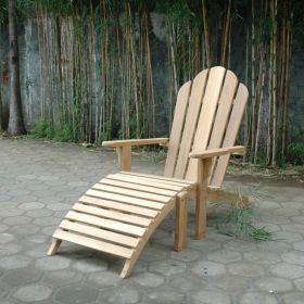 Adirondack With Ottoman Adirondack With Ottoman