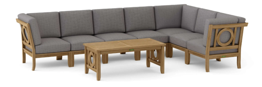 SET-136 NATSEPA MODULAR DEEP SEATING SET