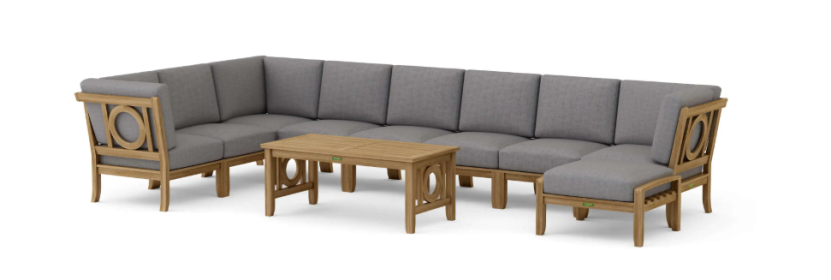 SET-137 NATSEPA MODULAR DEEP SEATING SET