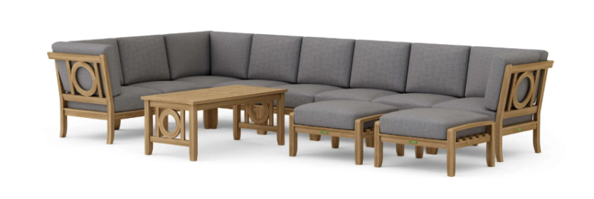 SET-138 NATSEPA MODULAR DEEP SEATING SET