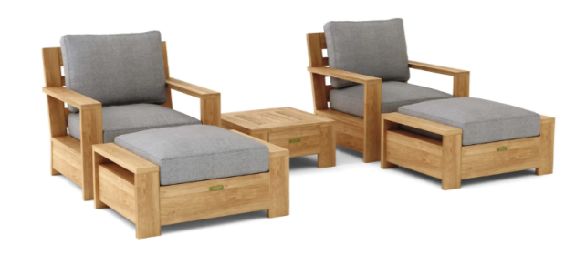SET-524 5-PC MADERA DEEP SEATING