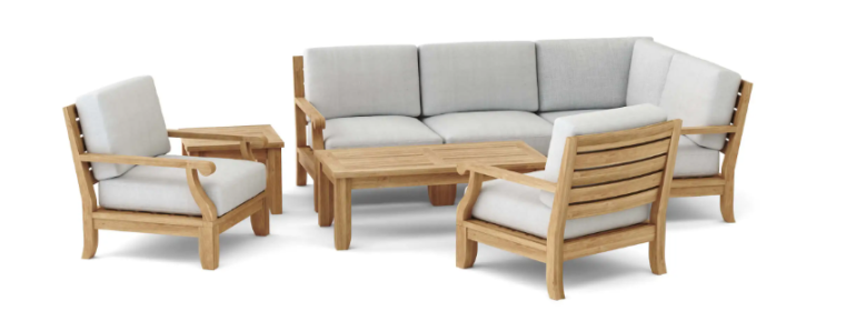 SET-93 RIVIERA MODULAR DEEP SEATING SET