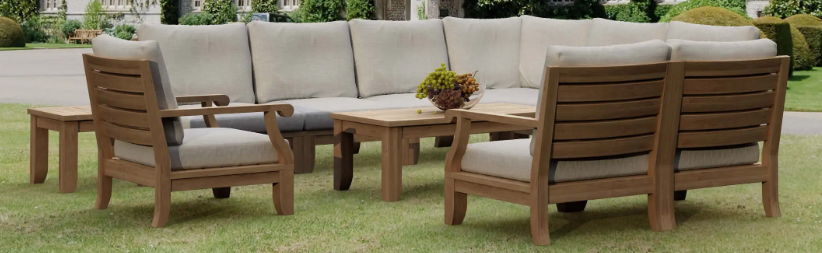 SET-98B RIVIERA MODULAR DEEP SEATING SET
